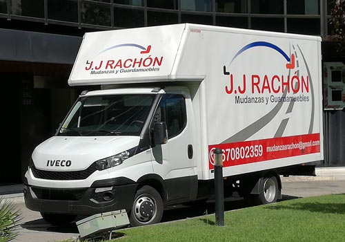 JJ Rachon SL camión de mudanzas